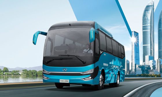 KINGLONG 9m van de Diesel Bus 40 Stadsbus Seat-Passagier schatte Geladen
