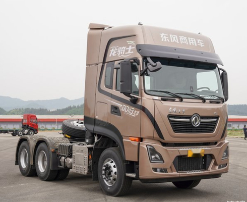 6x4 drijf de Vrachtwagens470hp Euro V Emssioni Niveau van Vorm Op zwaar werk berekend Cng