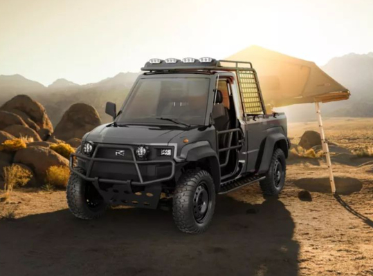 4WD Motor van de de Plichts Elektrische Vrachtwagen 76.8V/10.5KW van Off Road de Lichte voor Taaie Weglevering