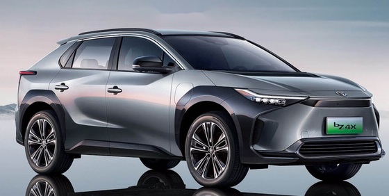 Van de Auto'ssuv EV 2023 China Toyota BZ4X 400KM van Toyota Bz4x Elektrisch Drijf de Waaiermodel