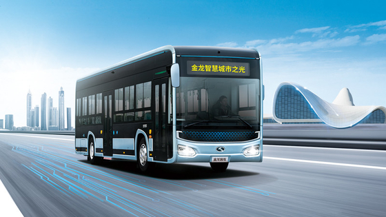 Zuivere het Elektrische voertuigbus 12M van KINLONG 5G Electric City Bus 28 Zetels