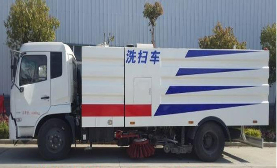 DONGFENG de chassis drogen de Vrachtwageneur V van de Hygiënestraatveger Emissie