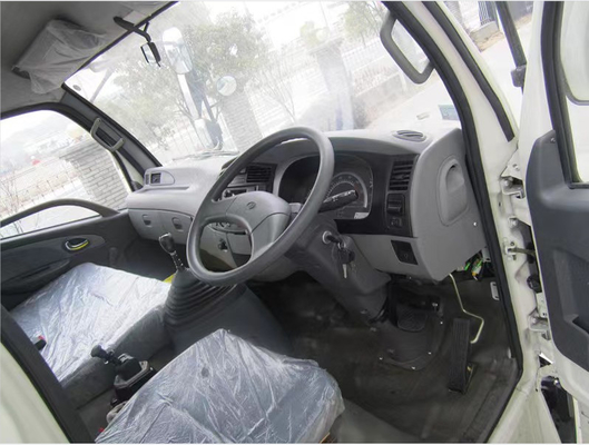 85KM/h van de diesel Offroad Dubbele de Rijomheining Cargo Truck Ladingsvrachtwagen 4x4