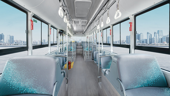 Zuivere het Elektrische voertuigbus 12M van KINLONG 5G Electric City Bus 28 Zetels