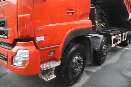 75T op zwaar werk berekende Stortplaatsvrachtwagen 8x4 276kW Op zwaar werk berekende Tipper Trucks