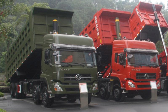 75T op zwaar werk berekende Stortplaatsvrachtwagen 8x4 276kW Op zwaar werk berekende Tipper Trucks