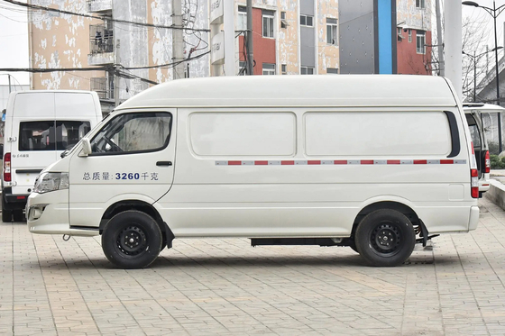 LHD-het Elektrische voertuigbestelwagens van de Leidingslevering met 250km Drijfwaaier