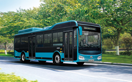 New Energy Bus 90 van het 10 Meterelektrische voertuig Passagiers Elektrische Openbare Bus