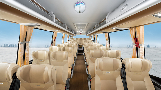 KINGLONG 9m van de Diesel Bus 40 Stadsbus Seat-Passagier schatte Geladen