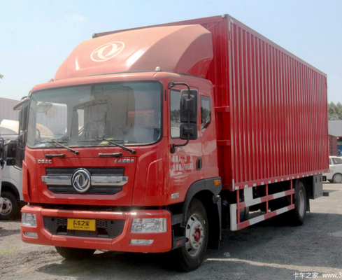 Van de diesel de Vrachtwagen Euro V Niveau Van Cargo Truck die 4x2 Ladingslevering 5200mm Wielbasis drijven