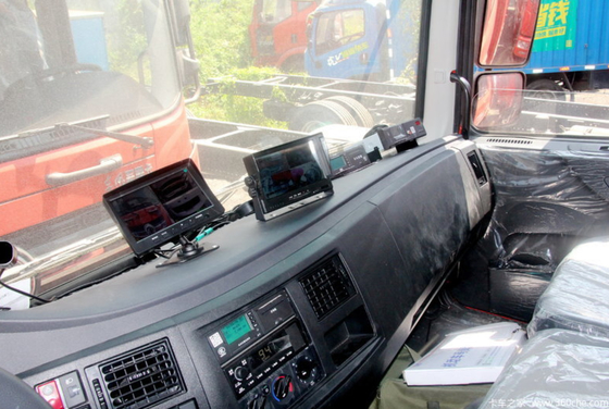Van de diesel de Vrachtwagen Euro V Niveau Van Cargo Truck die 4x2 Ladingslevering 5200mm Wielbasis drijven