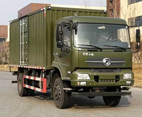 Vlakke van de de Ladingsvrachtwagen 154kw Dongfeng van de Dakcabine Offroad de Ladingsvrachtwagen