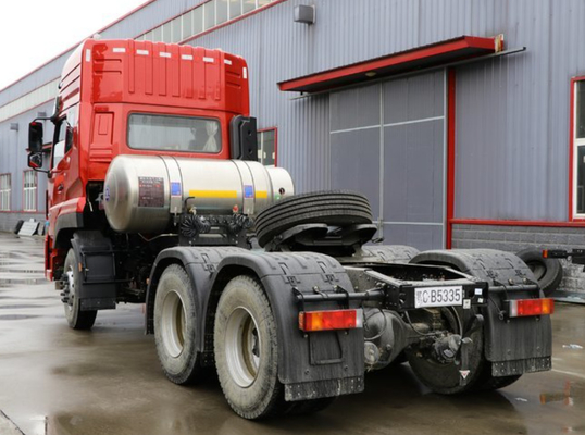 420HP op zwaar werk berekende Cng-de Vrachtwageneur.iv Emissie van de Vrachtwagens6x4 Tractor