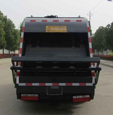 de Vrachtwagen van de het Huisvuilstortplaats van 4X2 129hp 7360kg met Cloased-Container
