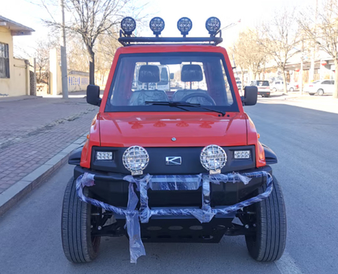 verbetert Elektrische Vrachtwagen 200mm van 80km/H EV de Elektrische Dubbele Cabine van de Grondontruiming