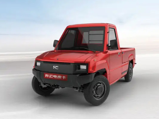 Pick-up de Met lage snelheid 4KW van Kaiyunev met Dubbele Rij 4 Zetelscabine