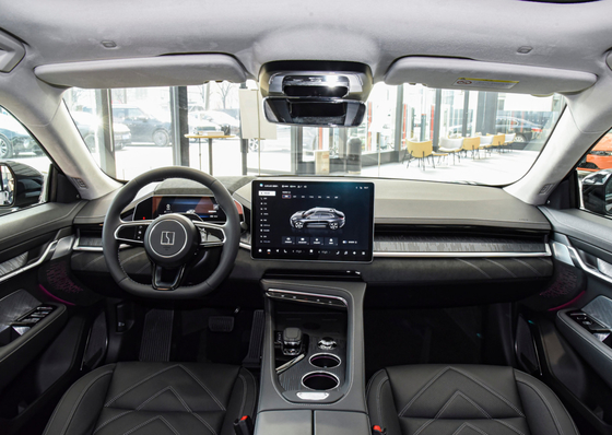 Het Type EV van Y2023zeekr001 Sporten Elektrische Auto met de Hoogste Configuratie van het 22 Duimwiel