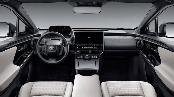 Van de Auto'ssuv EV 2023 China Toyota BZ4X 400KM van Toyota Bz4x Elektrisch Drijf de Waaiermodel